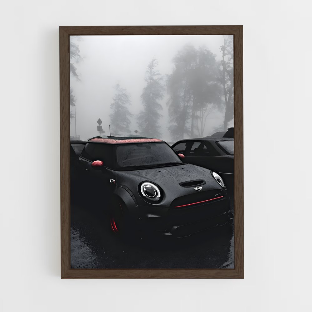 Poster Noir et Pluie – affiche Mini (vue 5)
